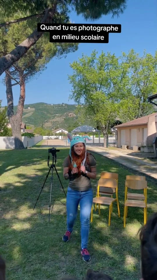 Quand t'es photographe en milieu scolaire à Tournon-sur-Rhône et animatrice en même temps 😝

Parce qu'il est rare d'avoir des rushs d'une prise de vue en milieu scolaire ! Merci @morgane_harnet_photographe pour les vidéos ⭐

Je vous laisse apprécier le montage ☀️